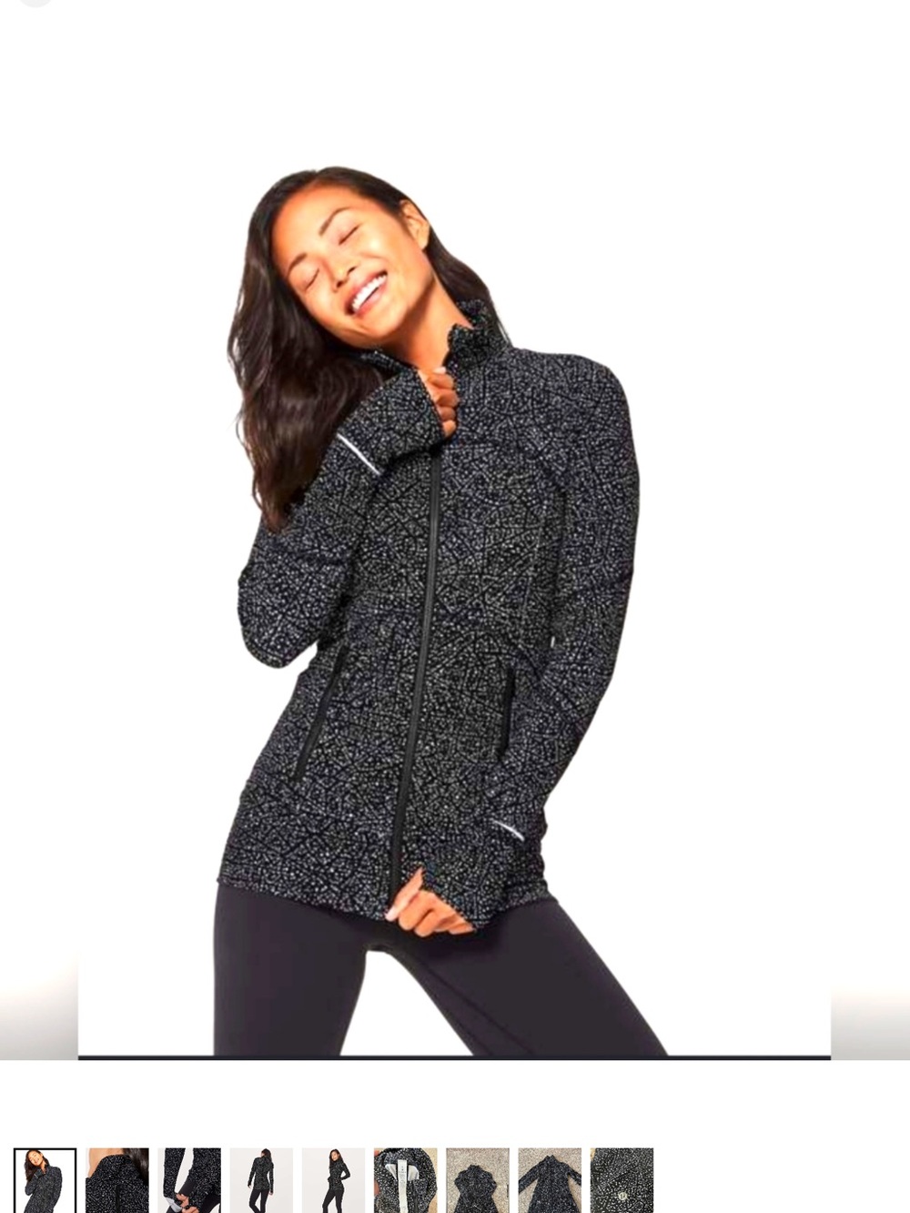 lululemon athletica Contour jacket Night view